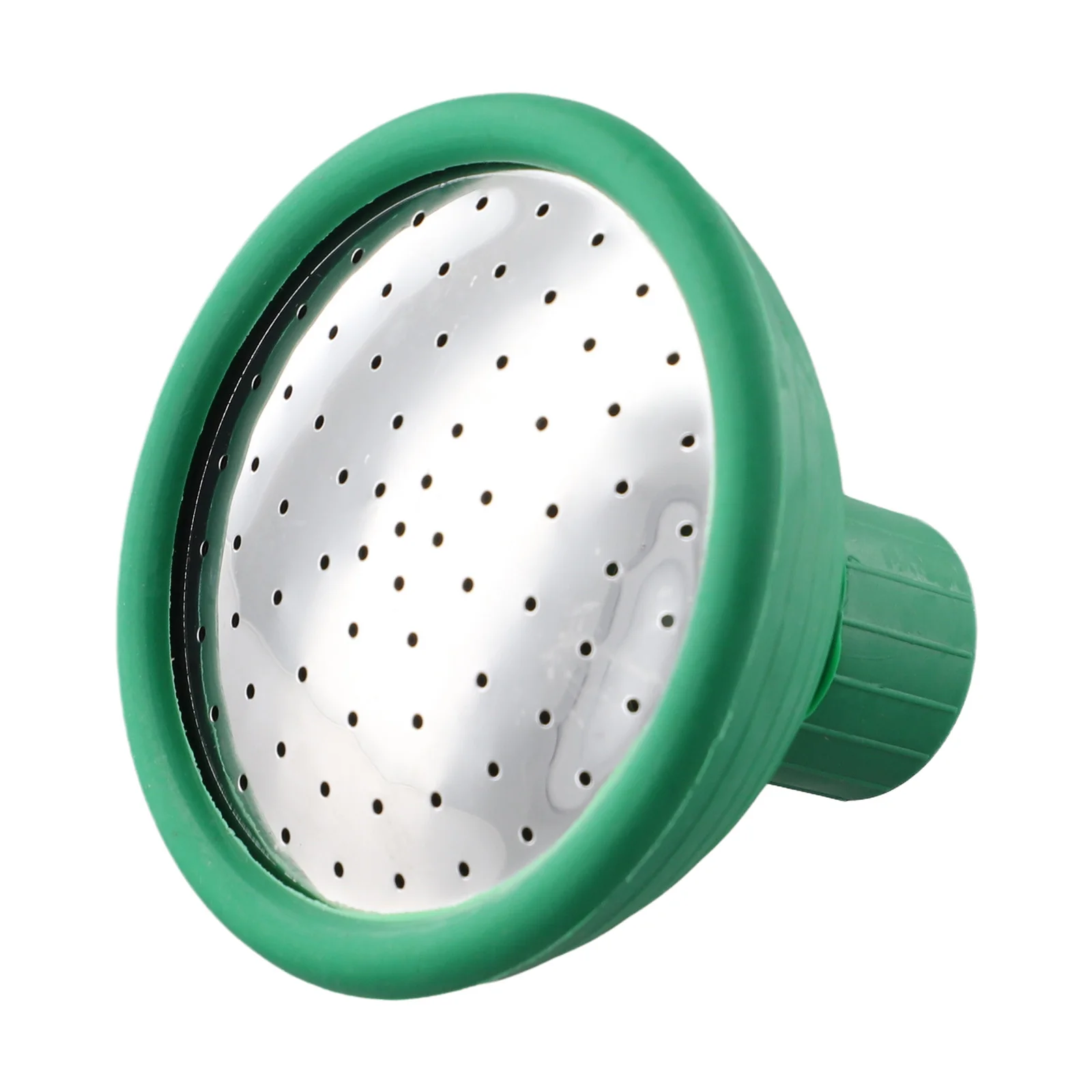 Replacement Spray Head for Garden Watering Tools Featuring Metal Face and Elastic Rubber Mount for Accurate Directional Watering