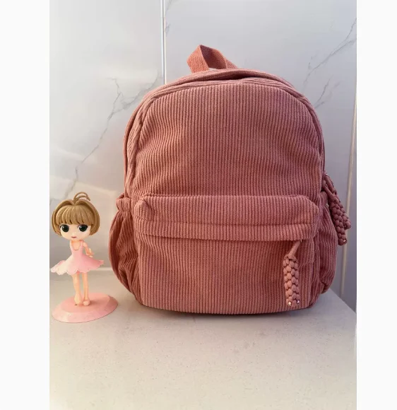 Personalisierter Kinderrucksack mit Namen, Individuelle Rucksäcke als Geschenk, Kleinkind-Büchertasche, Cord-Rucksack für Kinder, Geschenke zum Schulanfang