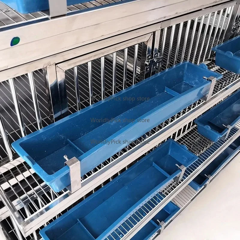 1 قطعة عالية الجودة خمس طبقات بيضة السمان المتداول قفص الفولاذ المقاوم للصدأ الفضة تنفس الطيور الحيوان قفص البيض لمدة 10-15 يوما Storag