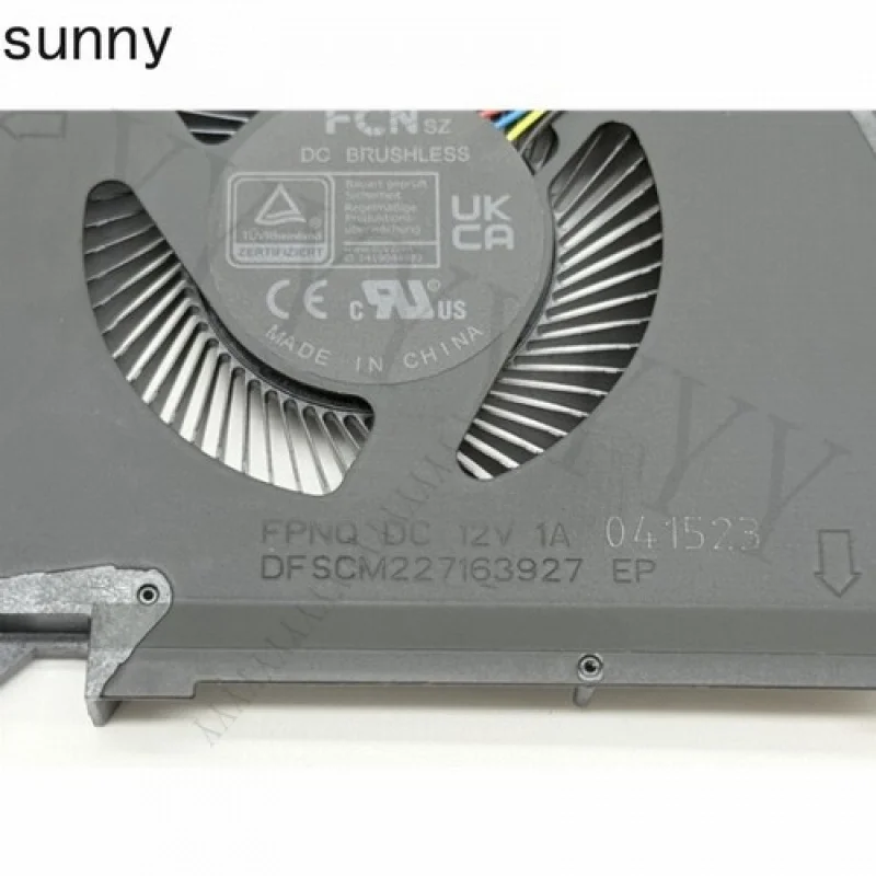 Y + جديد لمروحة التبريد جيجابايت AORUS 17 RX7P FPNQ FPNP DC12V 1A #6