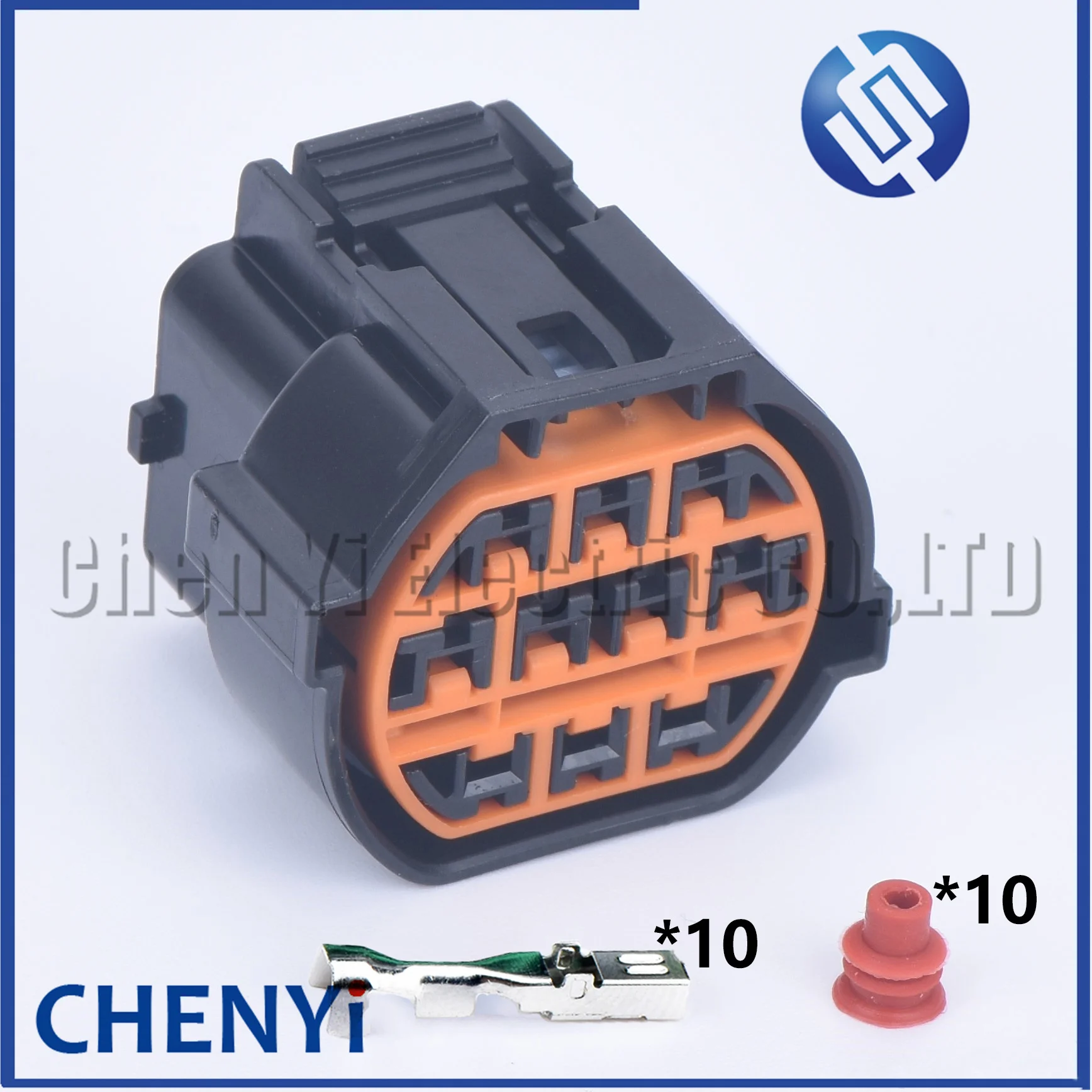 10 pin automotive waterproof connector 2.8 headlamps LED car socket sensor connector GL221-10021 HP066-10021 For Hyundai