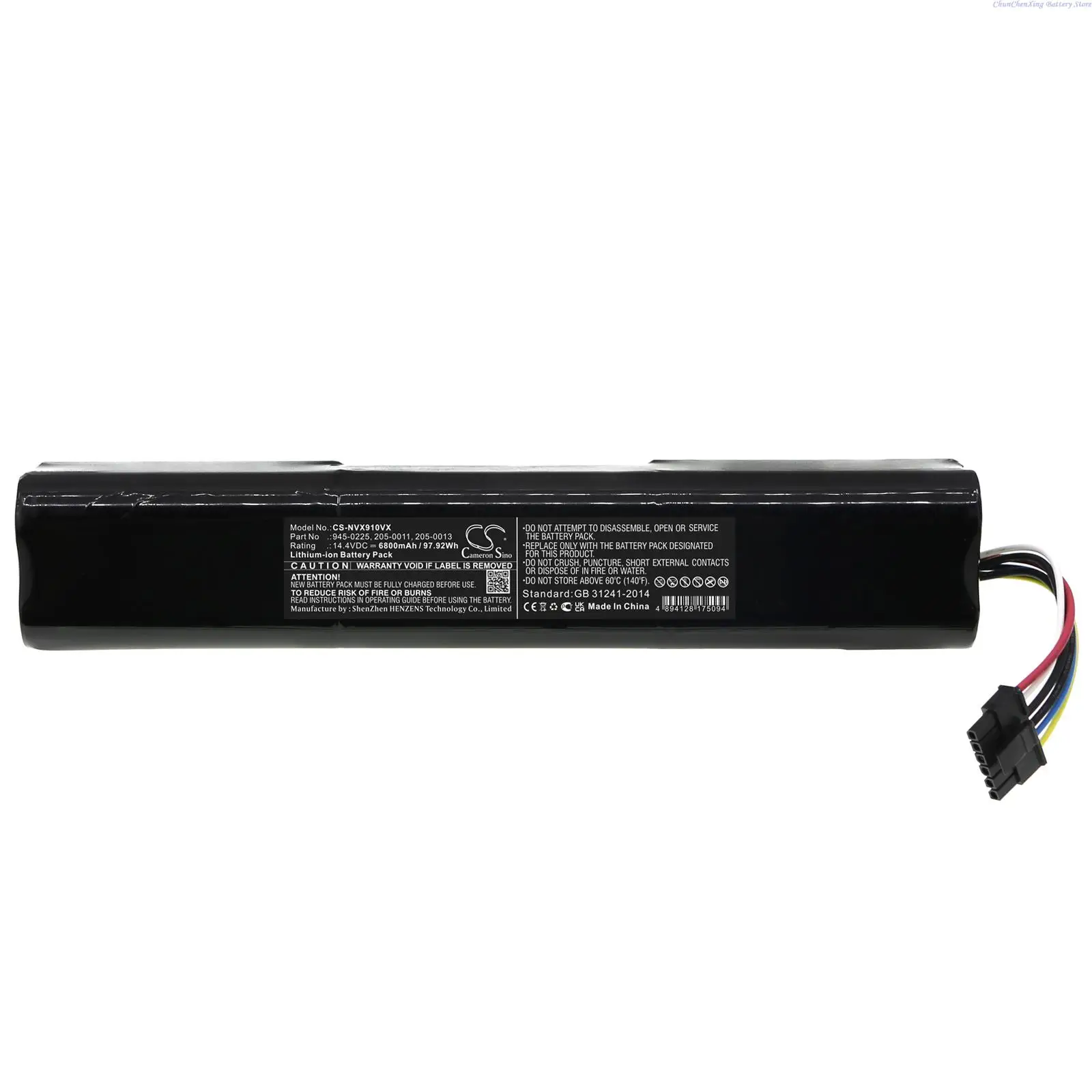 CameronSino 4200mAh/6800mAh Vacuum Cleaner Battery for Neato Botvac Connected D3,D3+,D301,D303,D502,D503,D6,D7,D701,D702,D703,D5