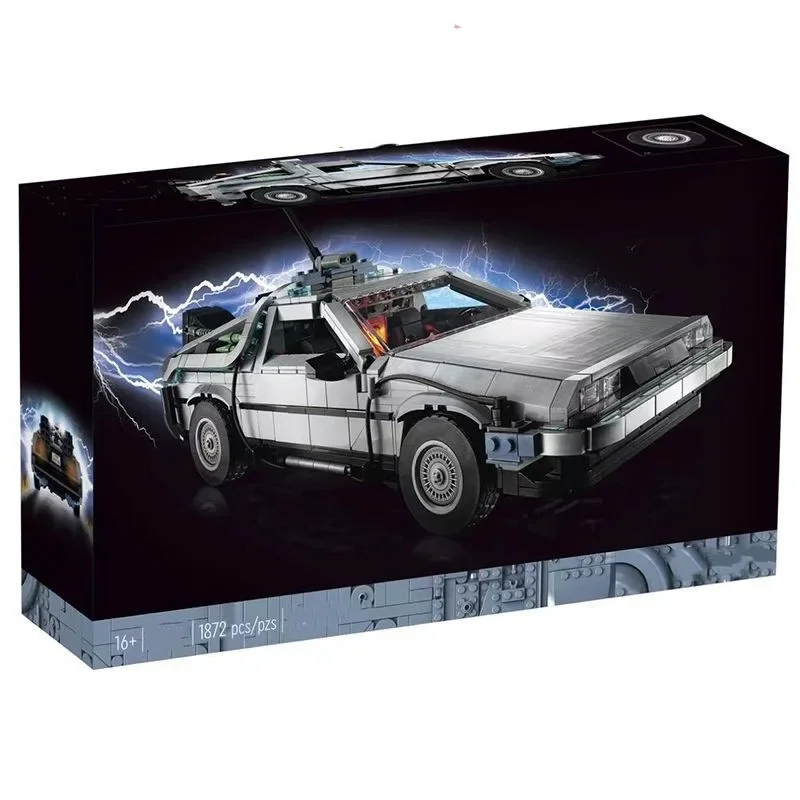 

1872PCS Movie Back to the FutureConcept CarTime MachineSci-FiBuilding Block Toys KidsBirthday, Christmas Gifts, Compatible Lego
