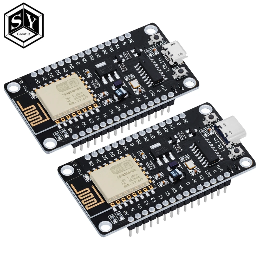 NodeMcu Node MCU Base ESP8266 ESP-12E Testing DIY Breadboard Basics Tester Suitable For NodeMcu V3 For Arduino IDE