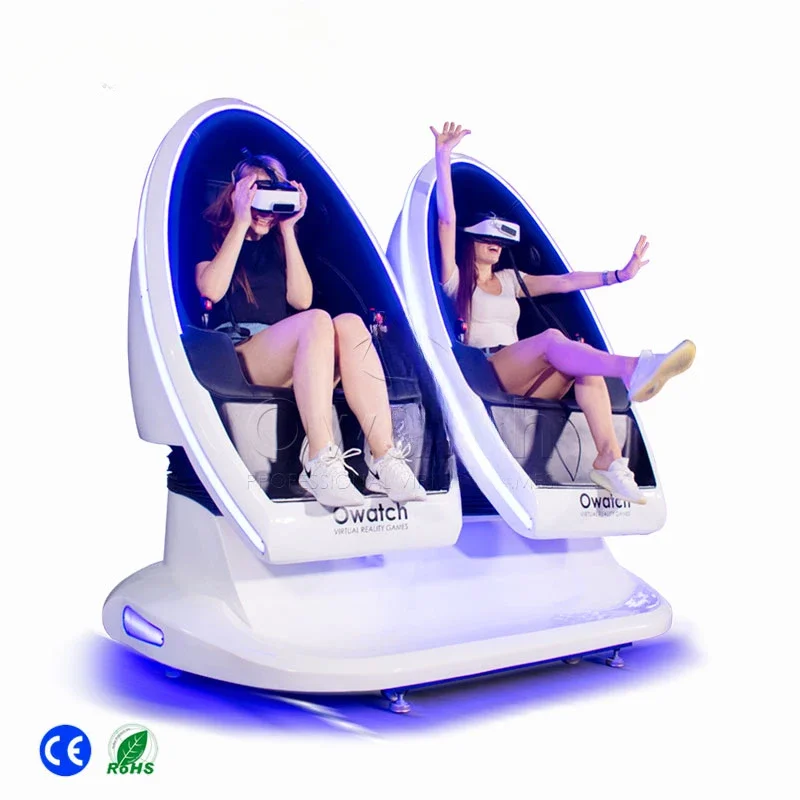 Crazy Roller Coaster 2 Seats 9D Cinema Setup Motion Rides Cinema 9D Simulator