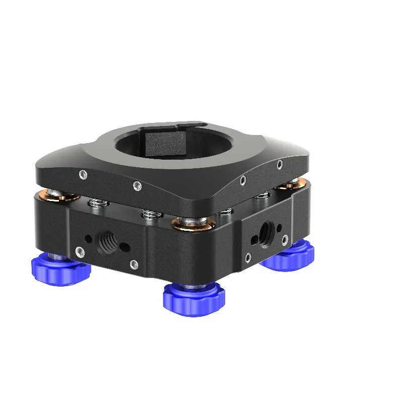 Optical reflector frame, aluminum black lamp holder, O-mount with precision adjustable angle and spacing