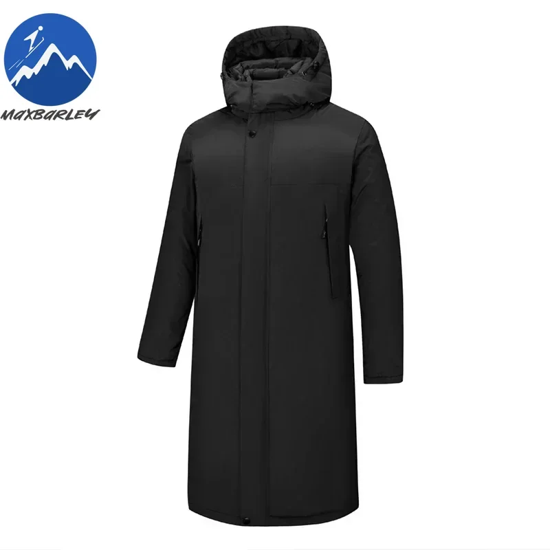 Winter Long Jacket Men luxury 3 1-in -1 Removable 2-piece Set Warm Padded Jacket Snow Waterproof Thick Hooded Windbreaker Parkas