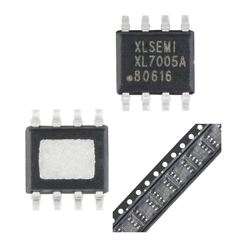 100Pcs/5pcs SMD XL7005A SOP-8 XL7005 0.4A 150KHz Buck Step Down DC Power Converter Regulator IC Chip Integrated Circuit Original