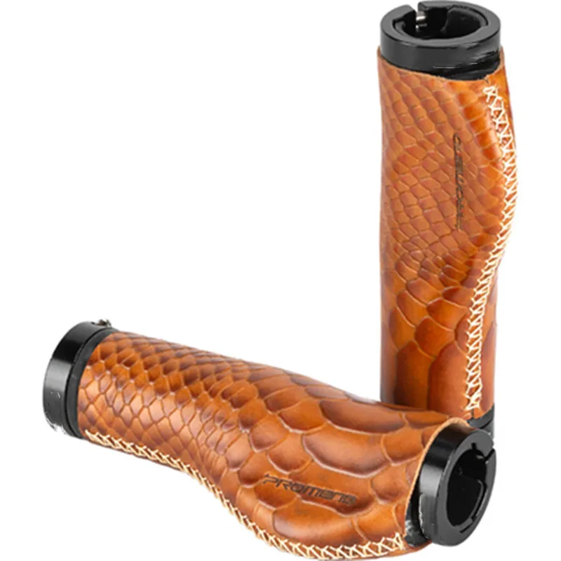 Universal Two-Way Cowhide Hand Grip for Bicycle