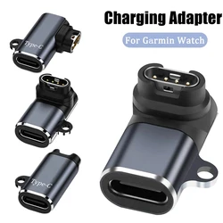 Type C/ios/Micro USB Portable Charger Charging Adapter For Garmin Forerunner Fenix 7/7S/7X/6/6S/6X/5/5S Watch Charging Converter