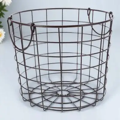 

Large Capacity Dirty Clothes Laundry Basket Iron Storage Hamper With Handles Reusable Multifunctional Home Organizer Portable