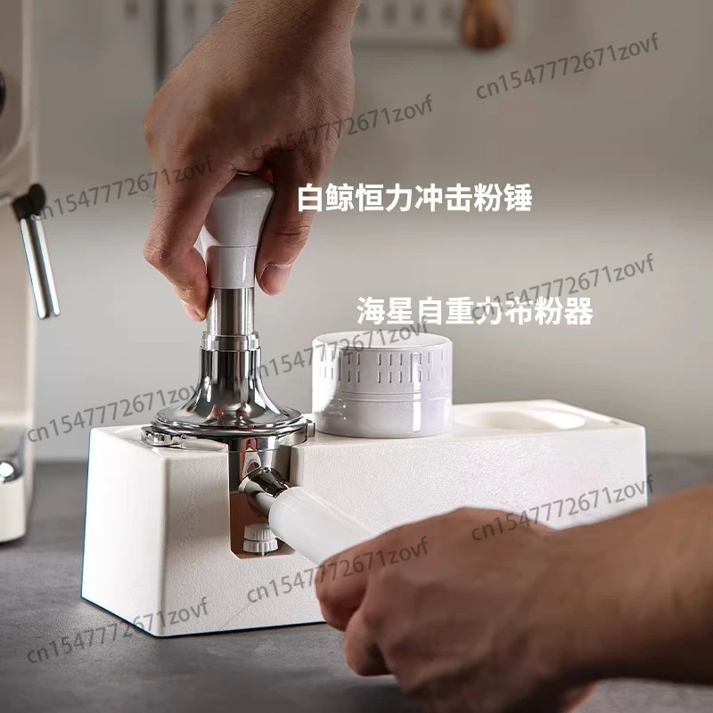 

Самогравитационная ткань для порошка для кофе, базовый набор из трех частей, пресс для порошка, 51 аксессуаров, 58 мм