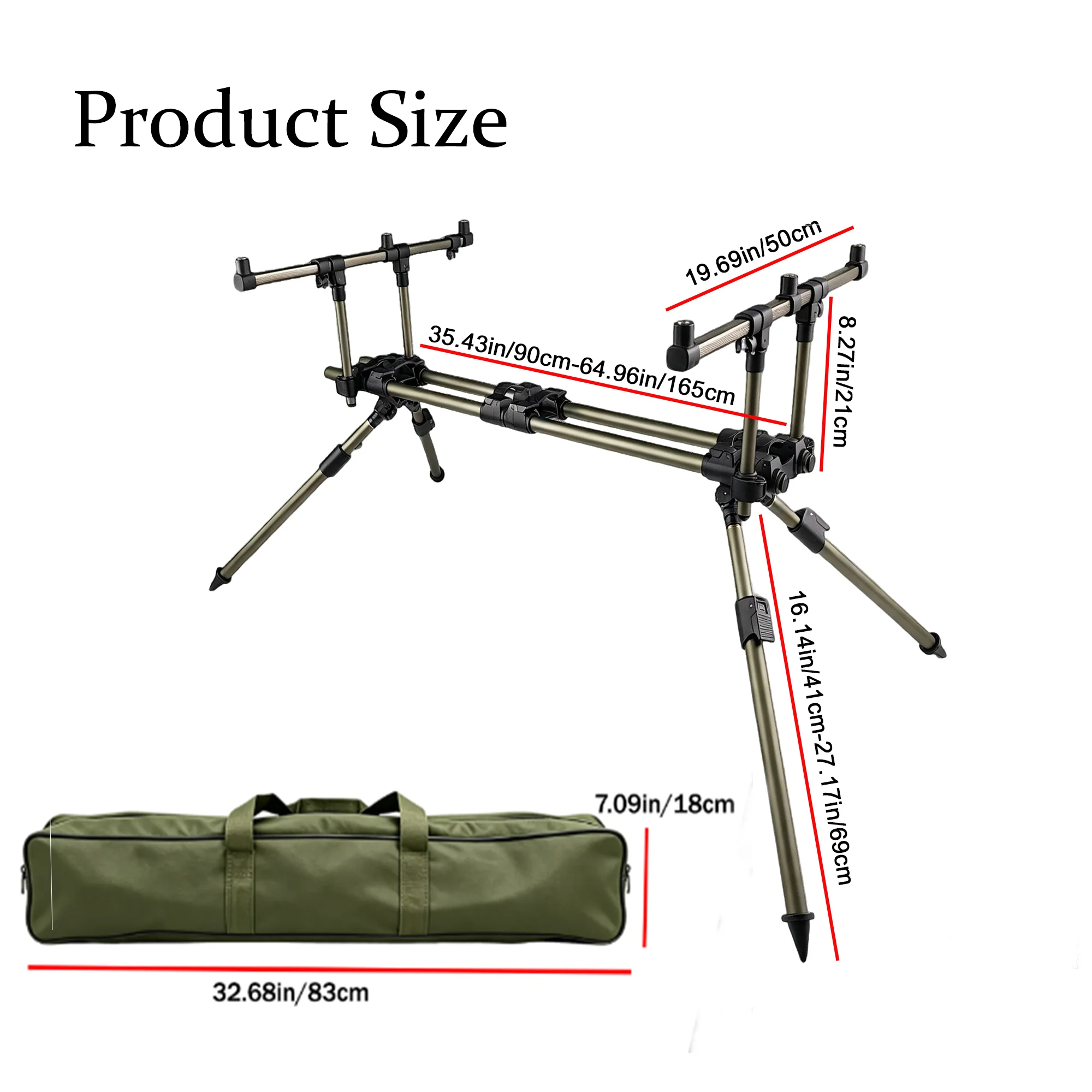 Support de canne à pêche pliab - Fishing Rod Pod avis et prix