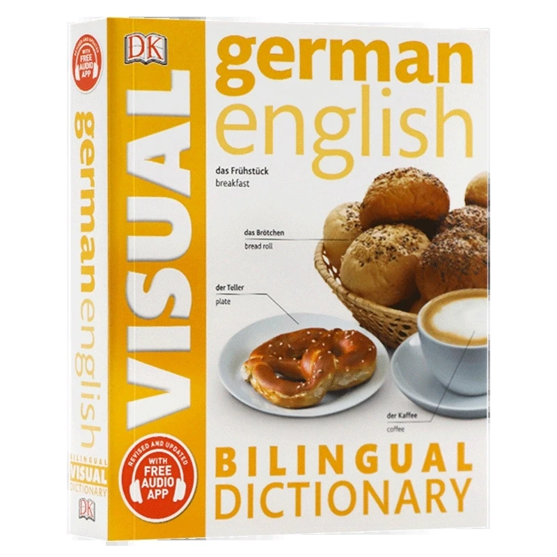 DK  German English Bilingual Visual Dictionary Bilingual Contrastive Graphical Dictionary Book