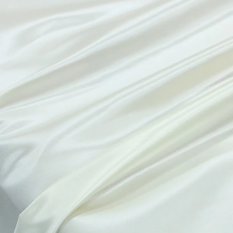 

38mm thick satin silk wool fabric and blend for autumn winter dress suit jackets