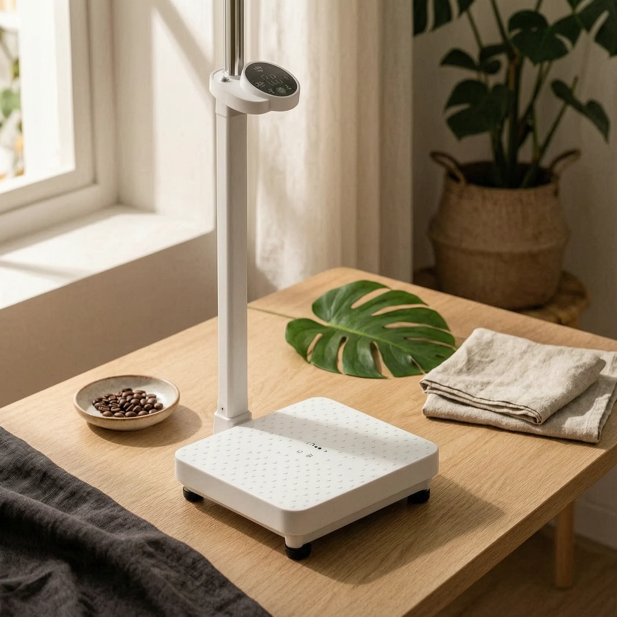 Bluetooth Body Scale Rechargeable Voice Talking Scale Home Fitness App Sync Health Device Auto Calibration