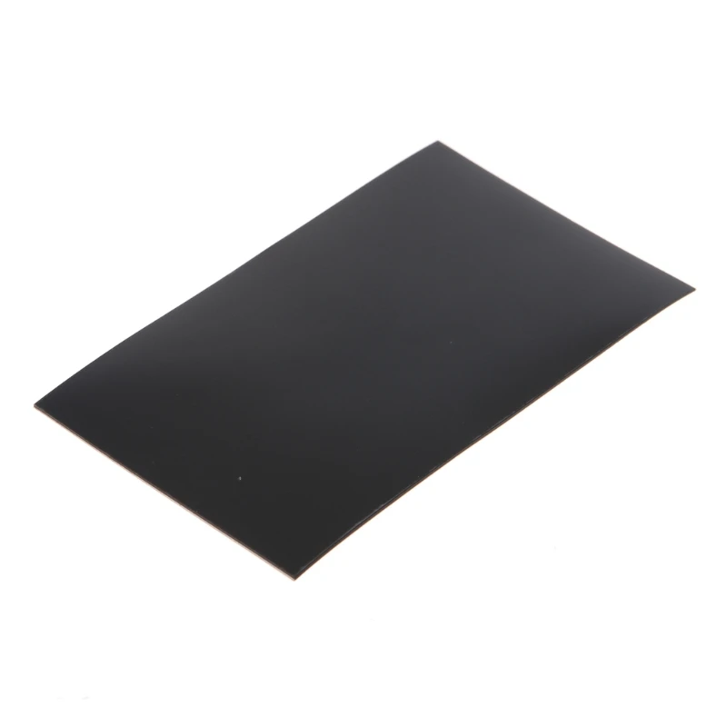 DIY 100x60 мм коньки для мыши, подушечки для ног, черные скользящие мышки для игр, 1 упаковка, Прямая поставка