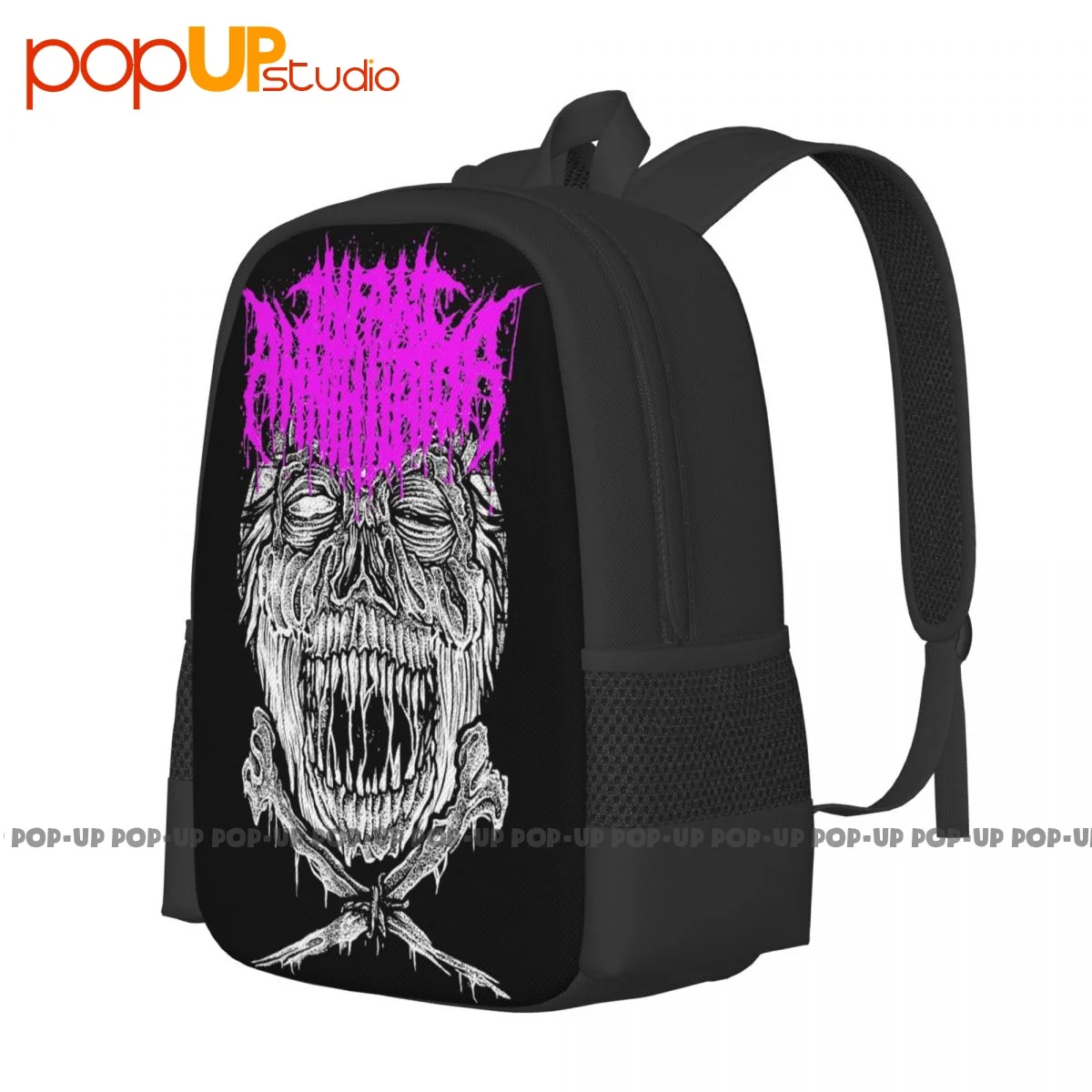 Infant Annihilator Cheeky Deathcore Backpack Large Capacity Fashion Softback Personalised Multi-function