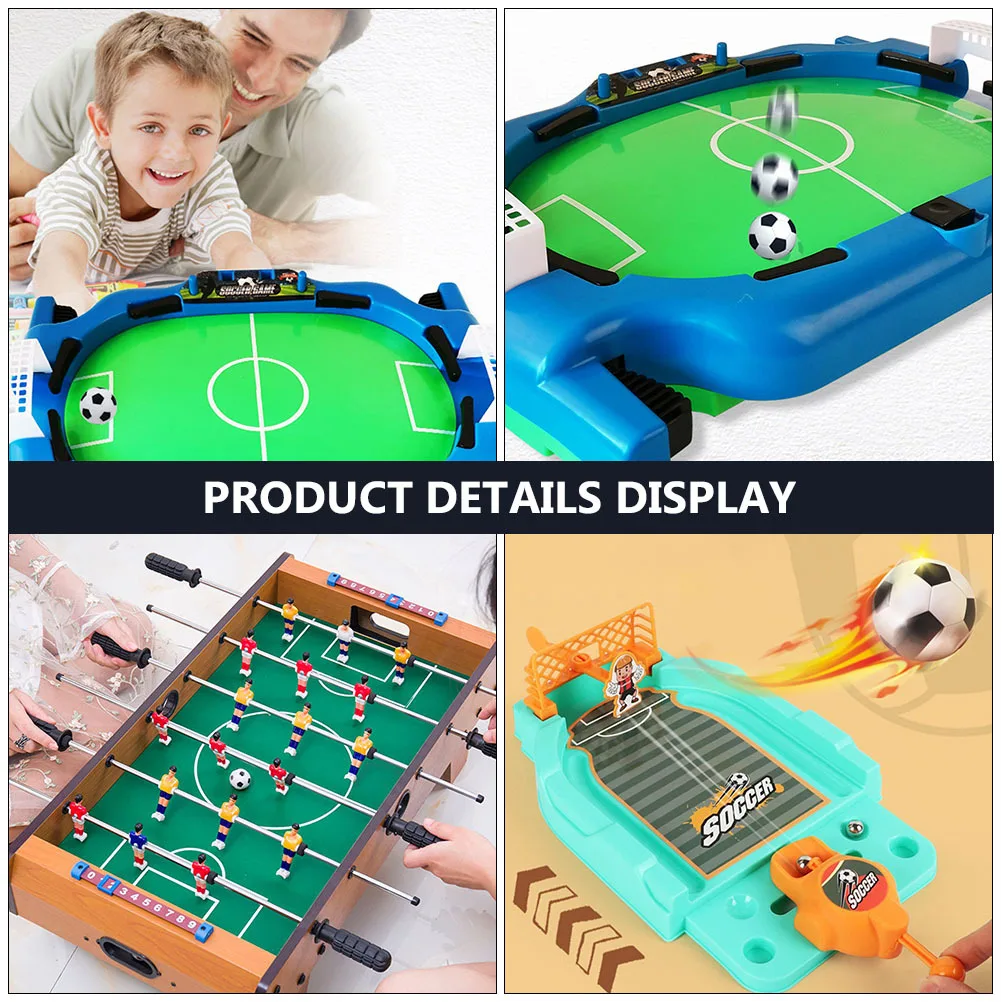 24 قطعة كرات كرة القدم الطاولة استبدال كرة القدم لسطح المكتب ألعاب كرة القدم كرات الطاولة الصغيرة كرات كرات القدم البلاستيكية عيد ميلاد #2