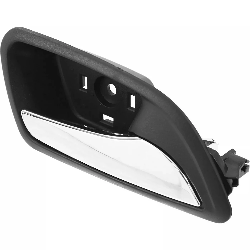 Front Or Rear Door Handle Right Inner Door Handle ABS Material Replacement Installation High Universality Colour Black