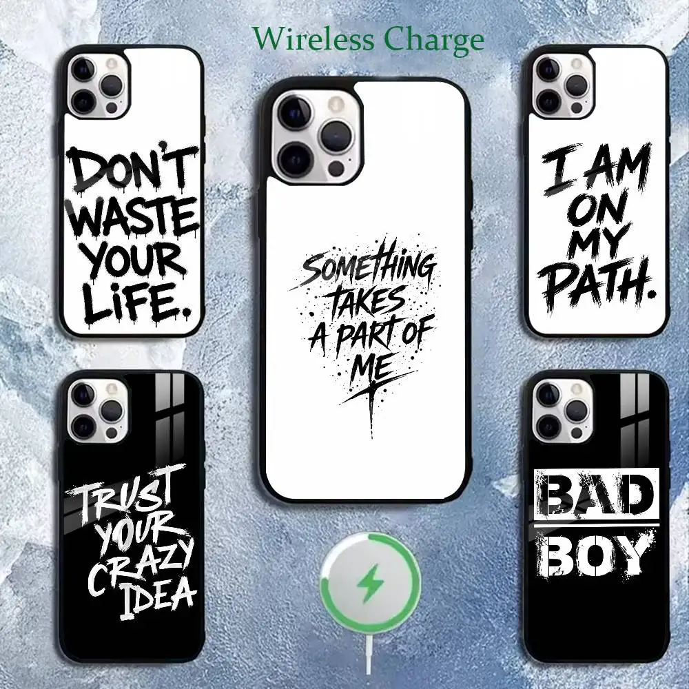 

Cheer myself up Phone Case For iPhone 11,12,13,14,15,16,17Plus,Pro,Max for Wireless Charging