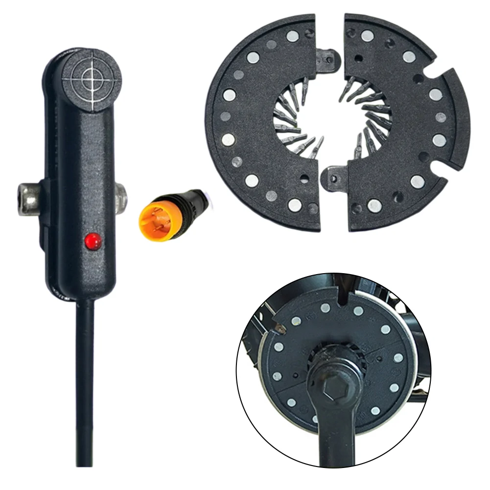 Assist Sensor Dual-Hall Sensor Outdoor Cycling Lightweight Shockproof Properties Wide Compatibility  Assist Sensor