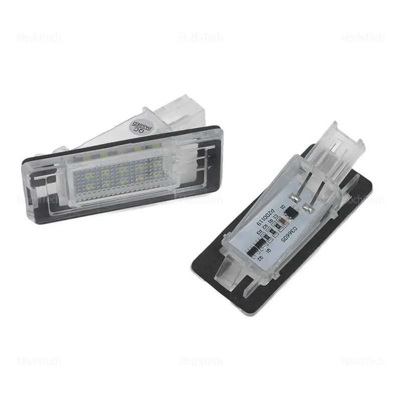 For Dacia Duster Renault Captur Kaptur Espace Fluence White Canbus Rear License Plate Light LED Scenic Latitude Laguna Modus Zoe - view 5