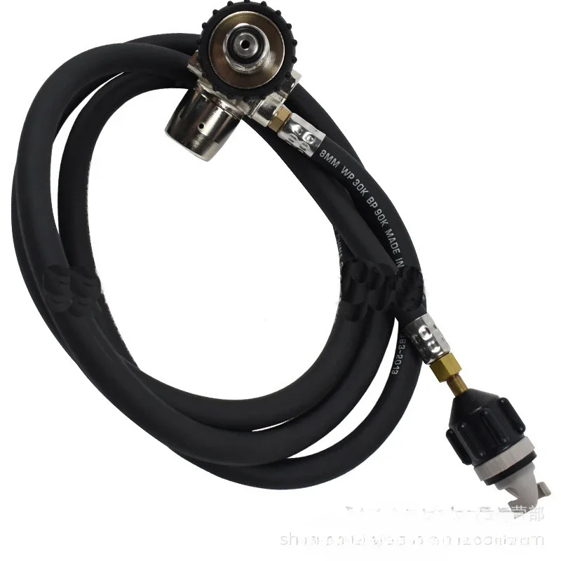 

CQB16 inflatable decompression assembly shaft air respirator pressure reducing valve rubber boat fast charging pipe