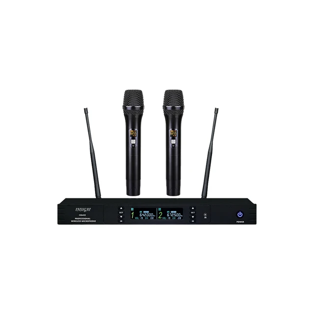 H8402 Professional One To Two Wireless Conference Microphone Handheld Waist Pack