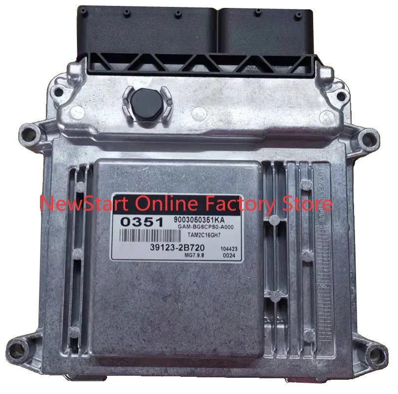 

39123-2B720 New ECU Original Car Engine Computer Board Electronic Control Unit Module 0351 MG7.9.8