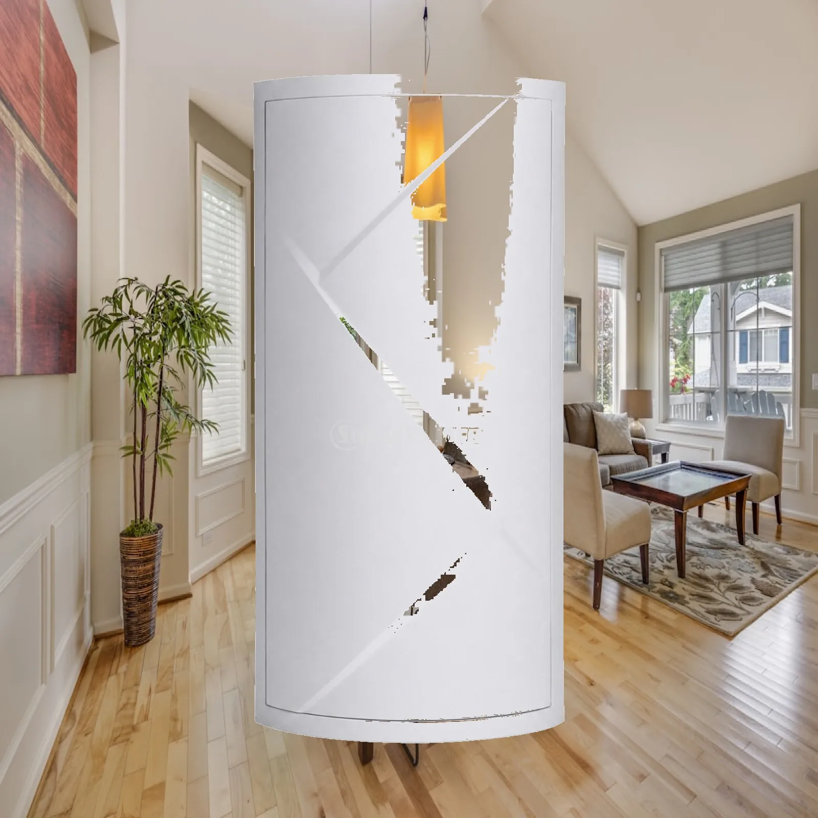Space Saving Bathroom Wall Cabinet ABS Plastic Swivel Door Organizer for Cosmetics and Bath Items