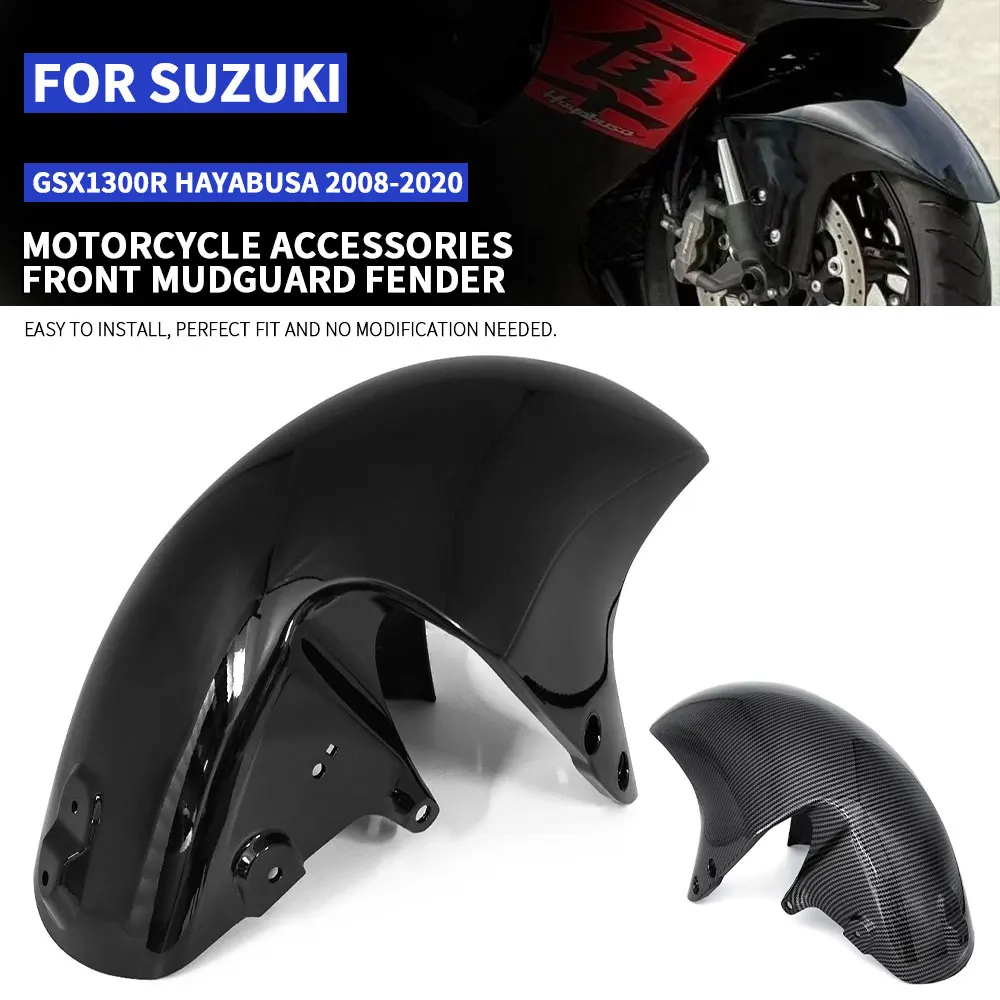 

Переднее крыло мотоцикла Suzuki GSX1300R Hayabusa 2008-2020, подходит для мотоцикла GSX1300 R, глянцевое черное крыло 2009 2010-2020