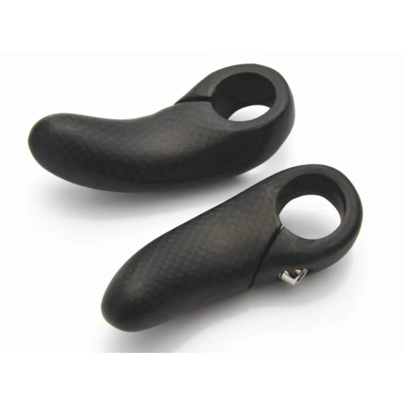 Full carbon fiber mountain bike bicycle meat ball sub-handle, small sub-handle