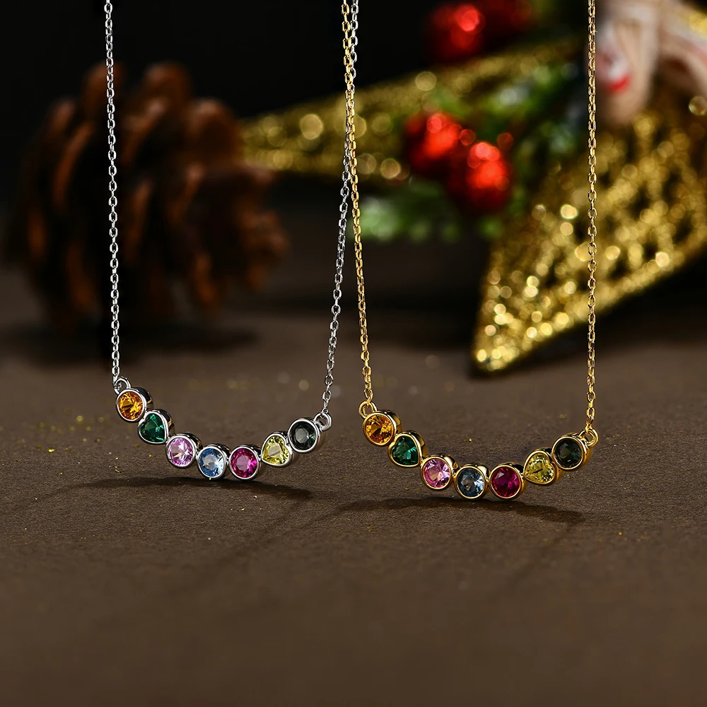 ATTAGEMS Lab Create Corundum Jewelry Set for Women D Color Necklace VVS1 Rings 100% S925 Sterling Silver Gorgeous Christmas Gift