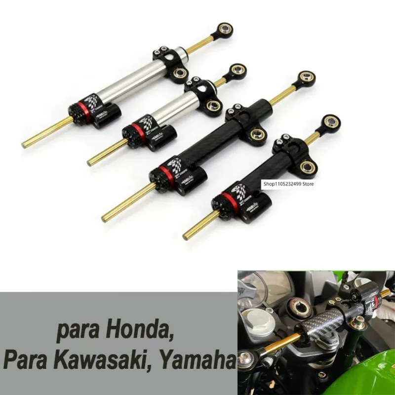 

Adjustable Motorcycle Steering Damper Stabilizer 252mm 345mm for Honda Kawasaki Yamaha