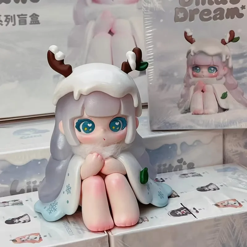 Blind Box Liita Dream Series  Cute Doll Guess Bag Cute Anime Figure Mystery Box Home Desktop Ornaments Collection Model Toys Gif