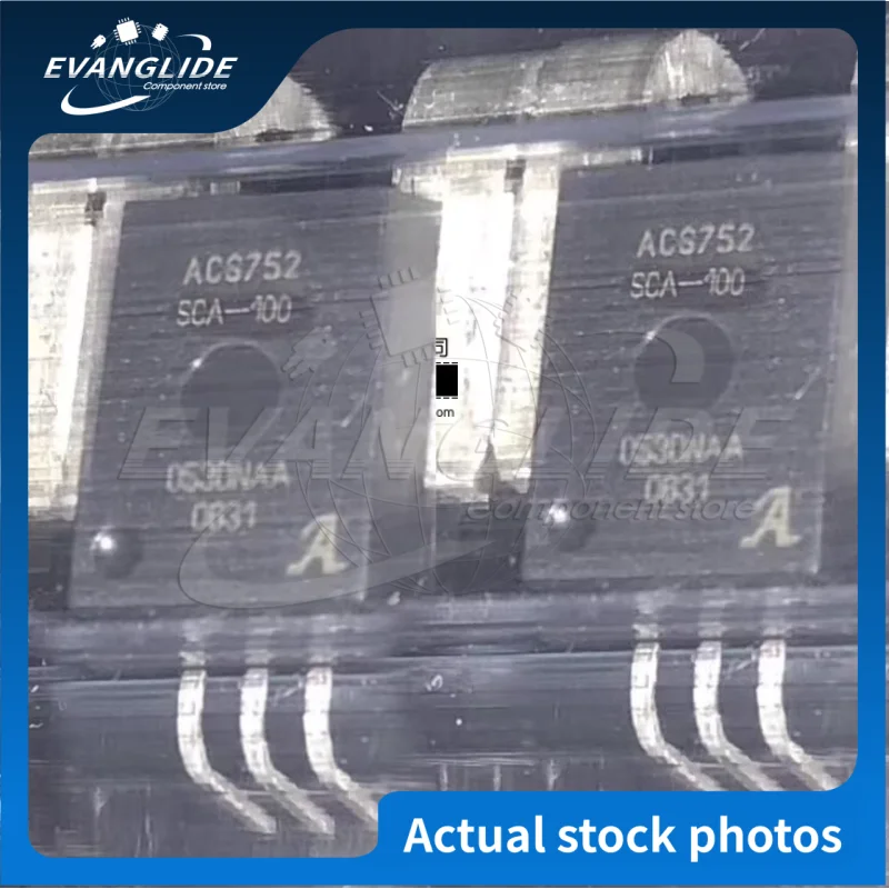 

2 шт./лот, 100% оригинальный и новый датчик тока ACS752SCA-100, в наличии, оптовая скидка