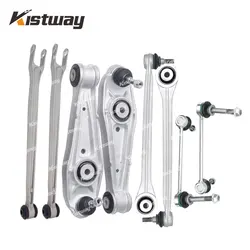 8PCS Rear Suspension Control Arm Kit For Porsche 987 987C Boxster Cayman 99733105303 98733104303 98733104302 99733104504