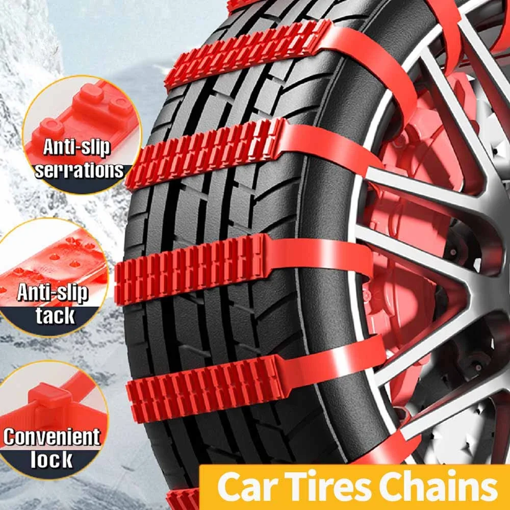 Automobile Tire Anti-Skid Chain Car Off-Road Vehicle Universal Winter Anti-Skid Artifact Snow Chain Anti-Skid Cable Tie Chain