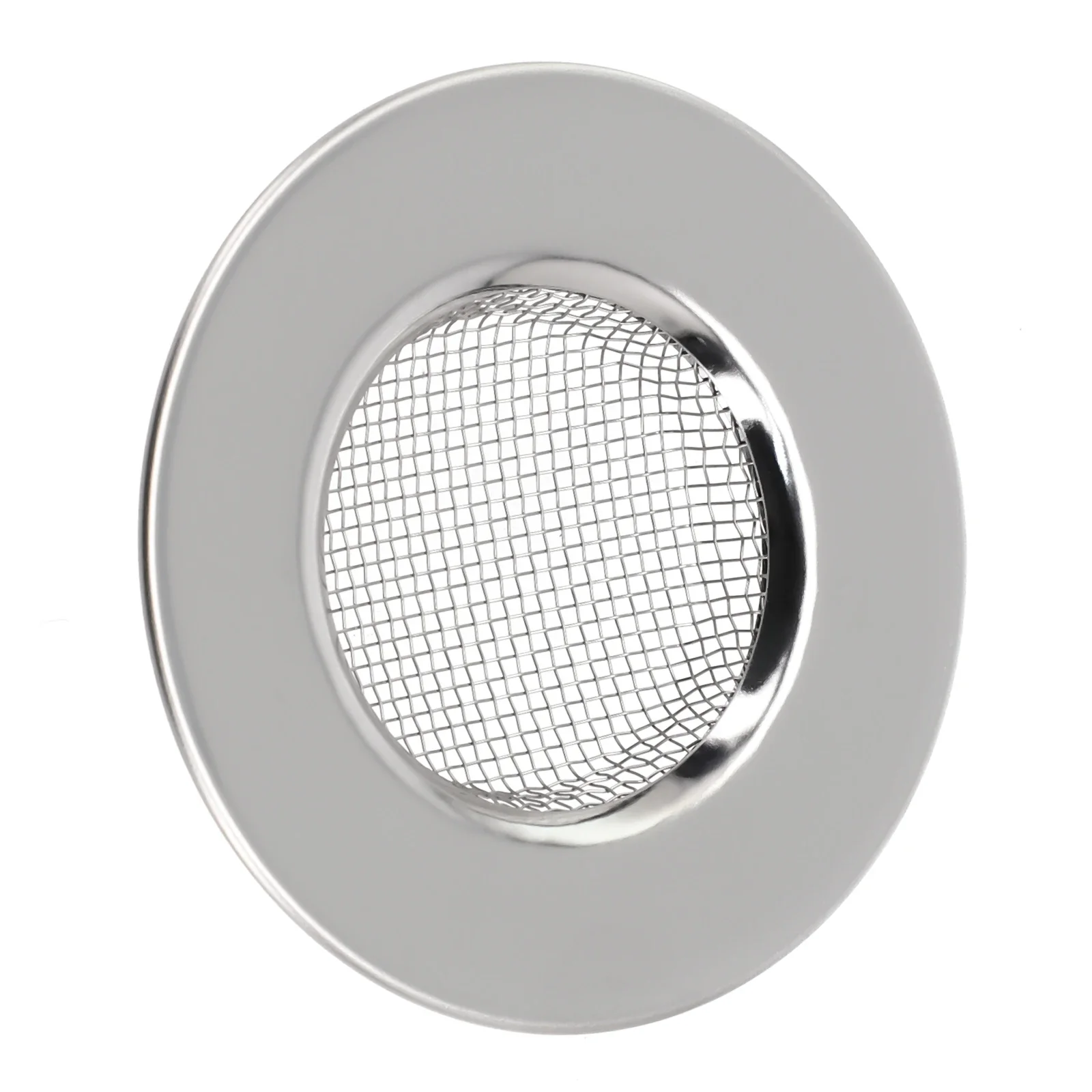 Stainless Steel Filte Shower Strainer Multi Functional Mesh Kitchen Silver Drain Hole Metal Bathtub New Durable