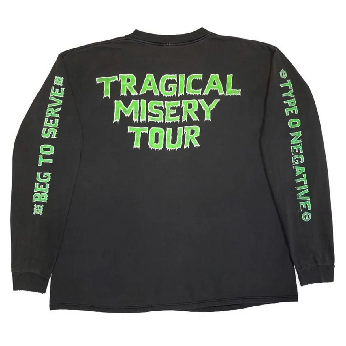 

Y2k Vintage Oversized Long Sleeve T Shirts Letter Graphic Washed T-shirts Loose Casual Tee Tops Unisex Retro Tshirts Streetwear