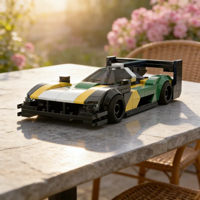 

339PCS MOC City Champions Super Car Avienpylat Hirondelle Model Technology DIY Creative Assembly Bricks Display Birthday Gift