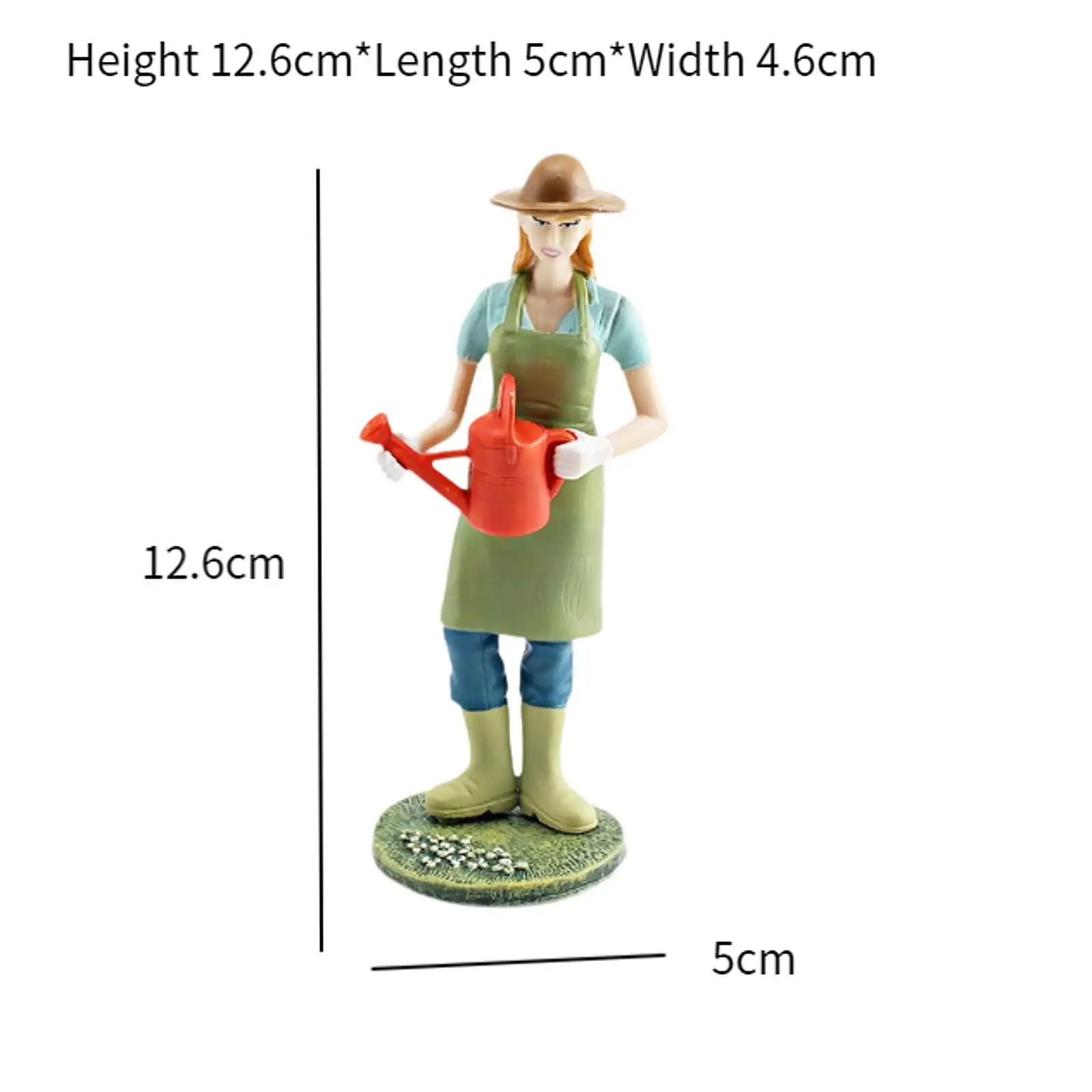 โมเดลตัวละครมืออาชีพ งานเพ้นท์มือ ขนาดจิ๋ว ทำจาก PVC สำหรับตกแต่งฉากถ่ายภาพขนาดเล็ก