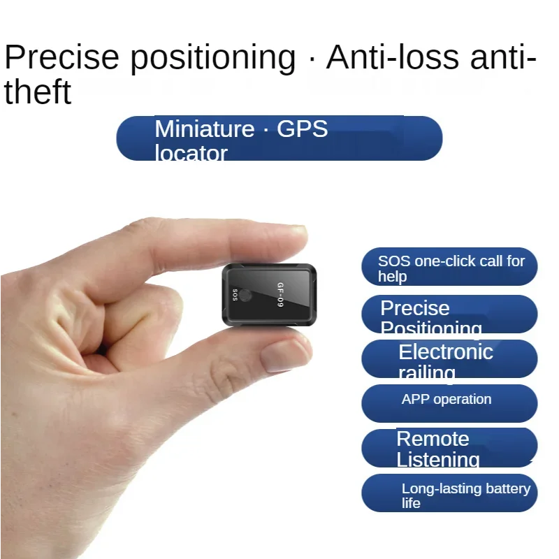 Imagem -06 - Mini Localizador Gps Controle do App Dispositivo Anti-perdido Perseguidor do Carro Gravador Magnético para o Veículo Pessoa Localização Gf09