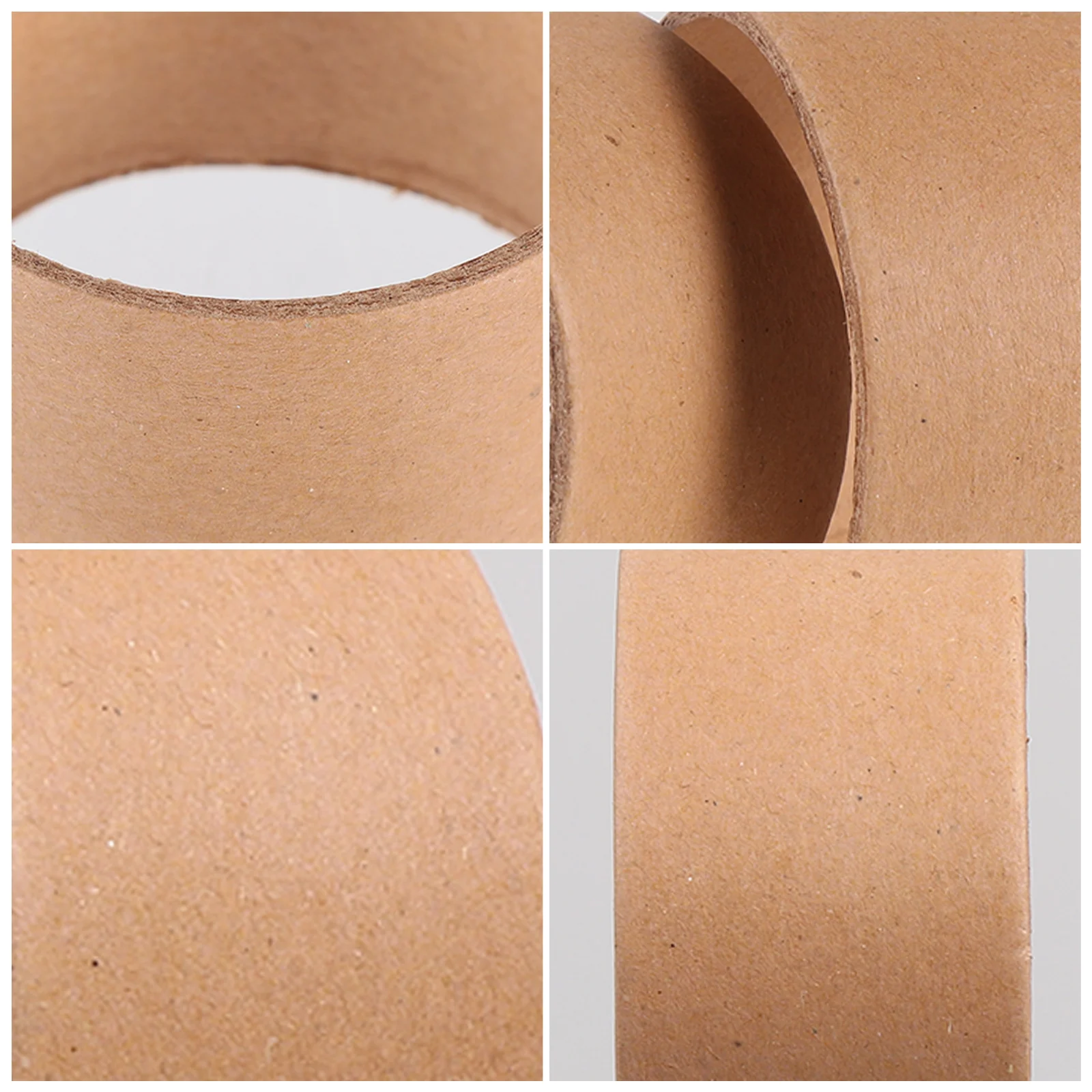 20 Pcs Craft for Bulk Hand-painted Paper Tube Crafts Cardboard Reusable Brown