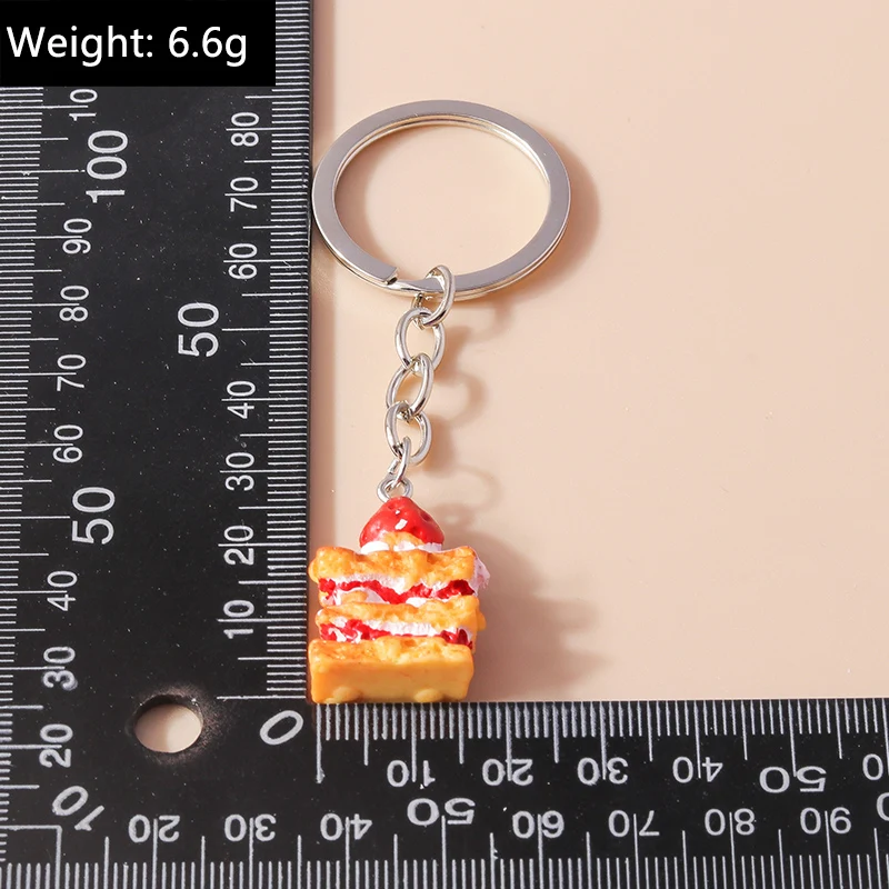 Cartoon 3d Frucht Orange Charms Schlüssel bund Souvenir Geschenke für Frauen Männer Auto Schlüssel Handtasche Anhänger Schlüssel ringe DIY Schmuck Zubehör – Detail 17