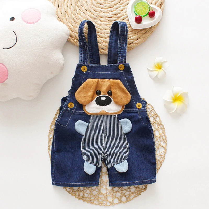 

IENENS Summer Jeans Shorts Baby Rompers Newborn Playsuits Boys Girls Overalls Infant Thin Dungarees Toddler Clothes Jumpsuit