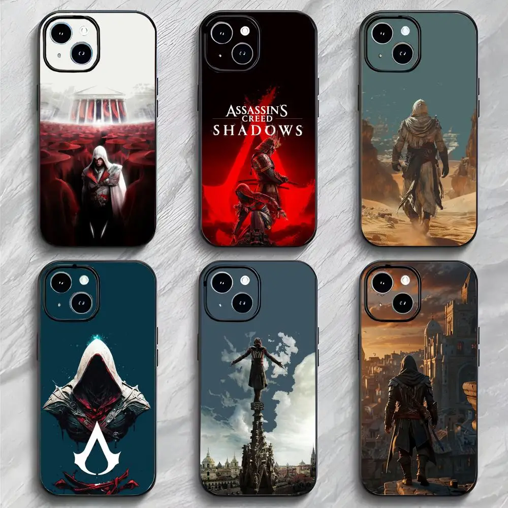 Funda para Teléfono con Diseño de Assassin's Creed, Moderna, Ligera y con Embalaje Suave para iPhone 17, 16, 15, 14 Pro Max