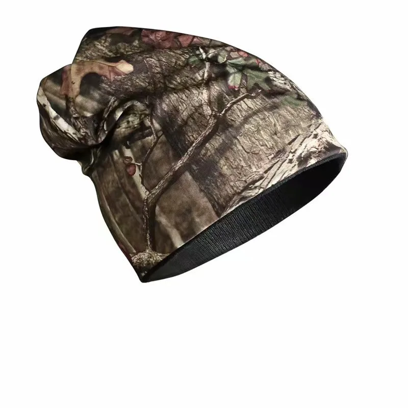 Gorro térmico camuflaje biónico doble cara para caza pesca invierno - imagen 2
