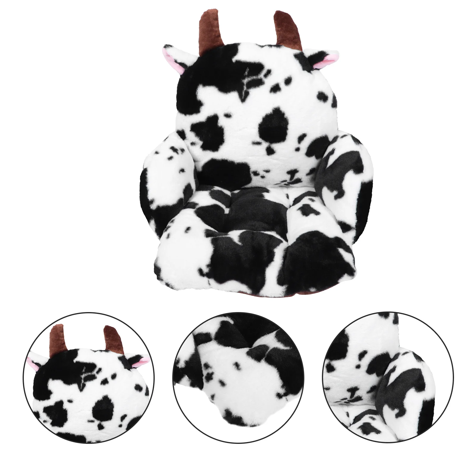 

1Pcs Cow Print Chair Cushion Mat Premium Soft Seat Pad for Dining Room Bedroom Office Sofa Comfortable Support Cushion